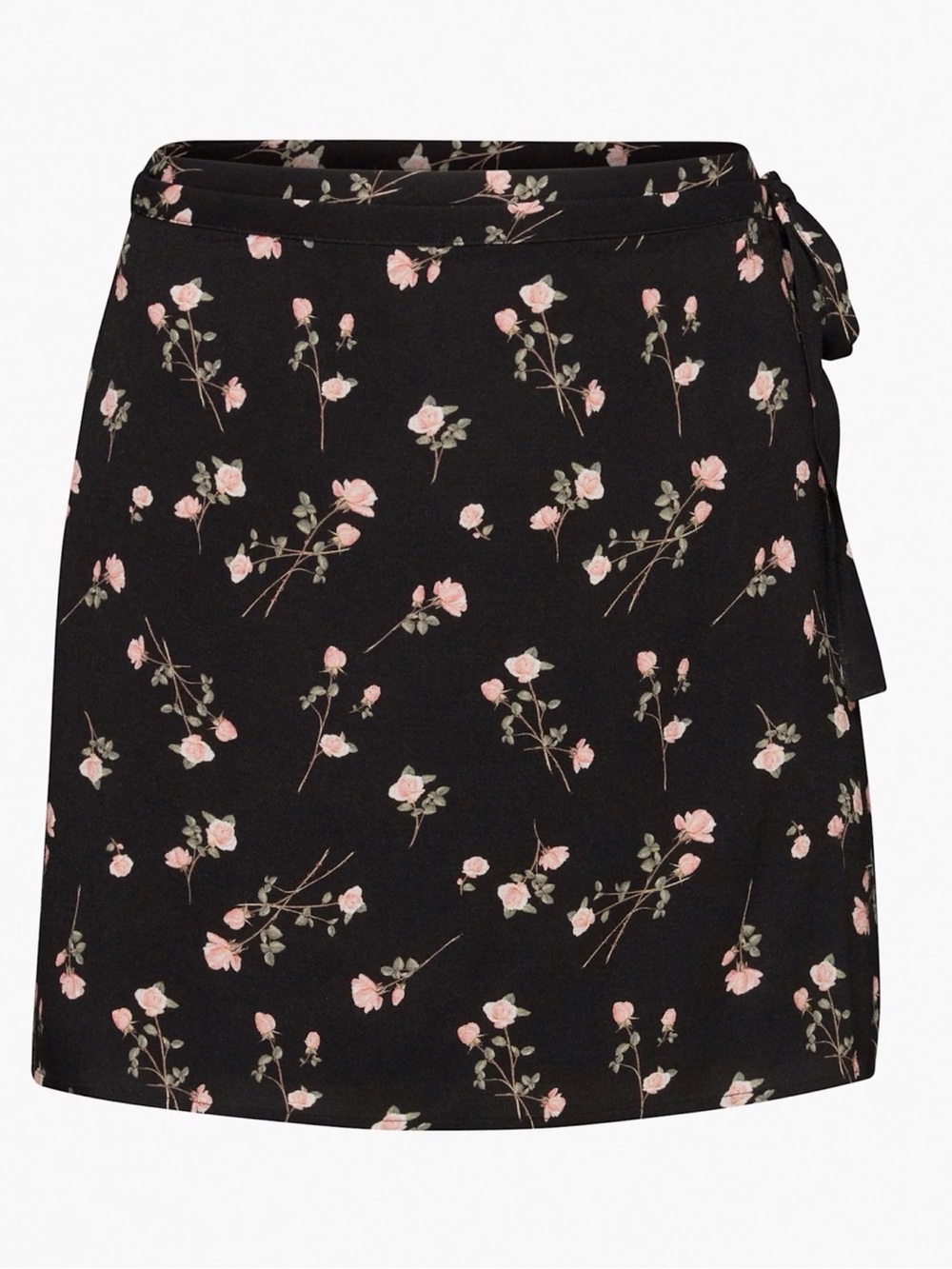 Aritzia Sunday Best Dawson Floral Skirt Black